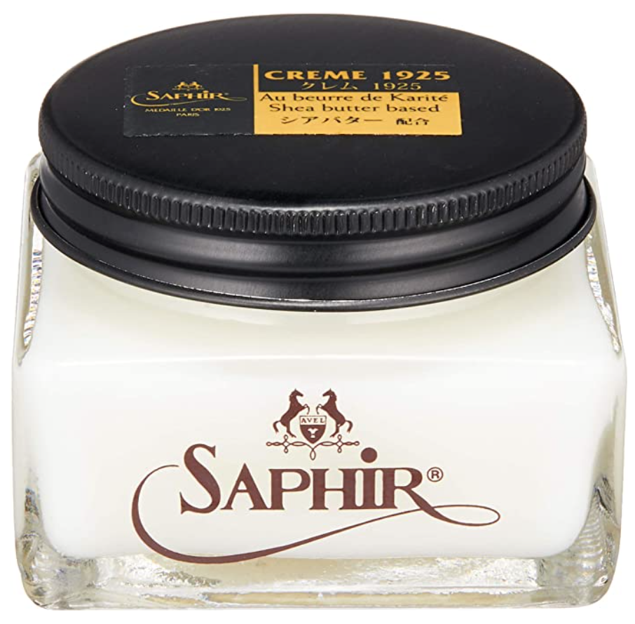 Natural Cream Leather Shoe Polish Saphir Medaille d’Or Pommadier