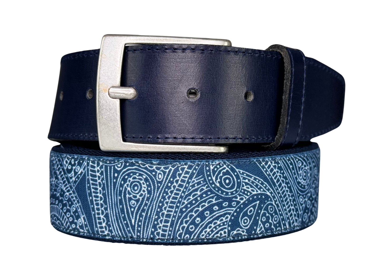 Flex Comfort Stretch Ribbon Belt Paisley II