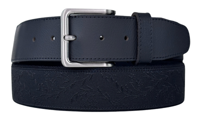 Flex Comfort Stretch Ribbon Belt Black