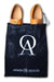 Armin Oehler engineered two pocket velvet shoe bag