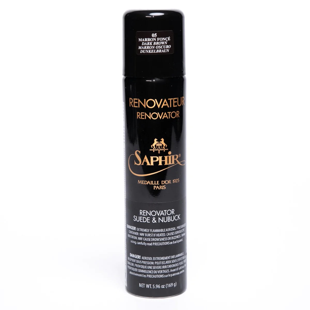 COLOR NAVY BLUE Saphir Renovateur Suede & Nubuck Conditioning Spray