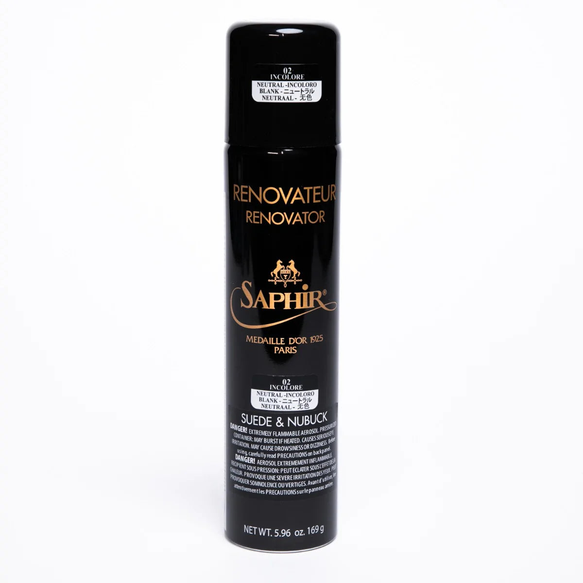 COLOR NEUTRAL Saphir Renovateur Suede & Nubuck Conditioning Spray