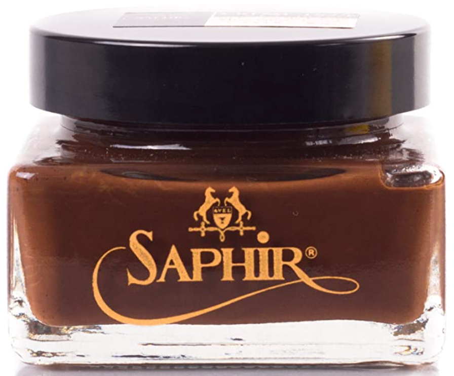 Saphir Medaille D'or Pommadier Cream 75ml - Cognac, Brown